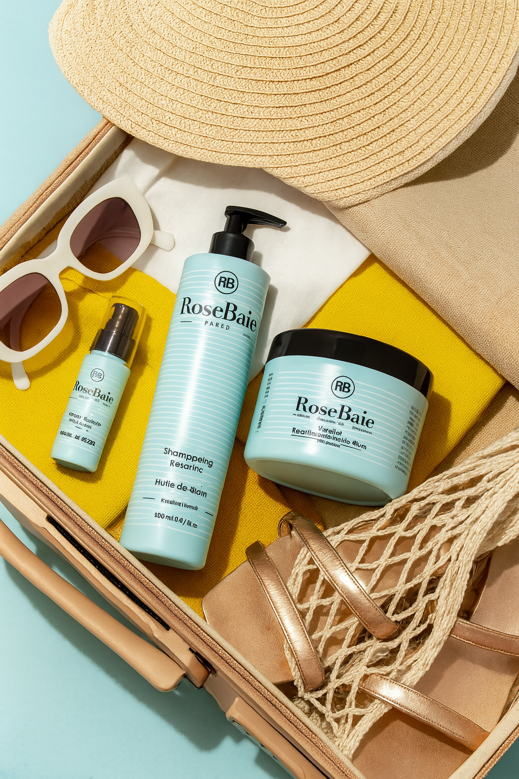 Valise d'été : les 3 produits capillaires indispensables (et vraiment pratiques)