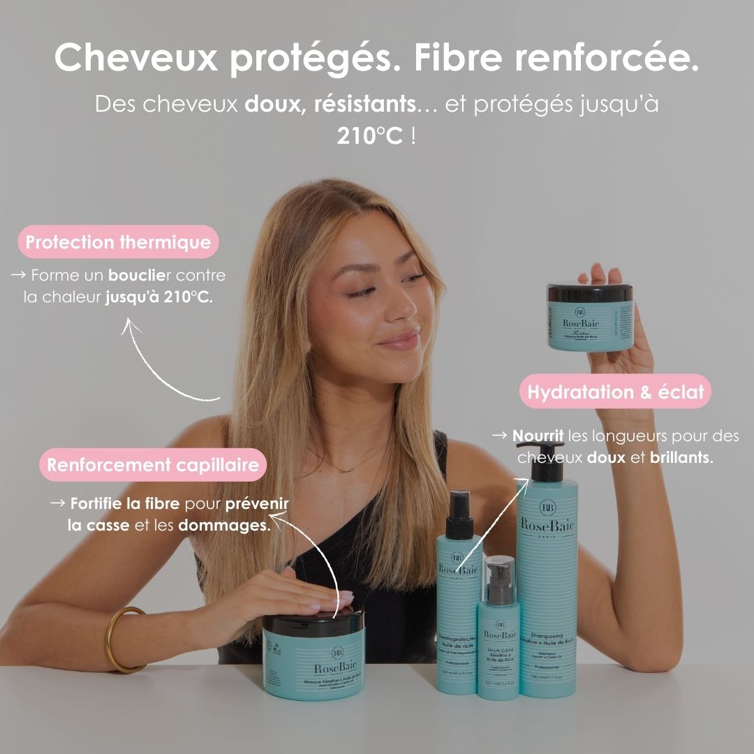 THERMOPROTECTEUR RICIN POUSSE & HYDRATATION