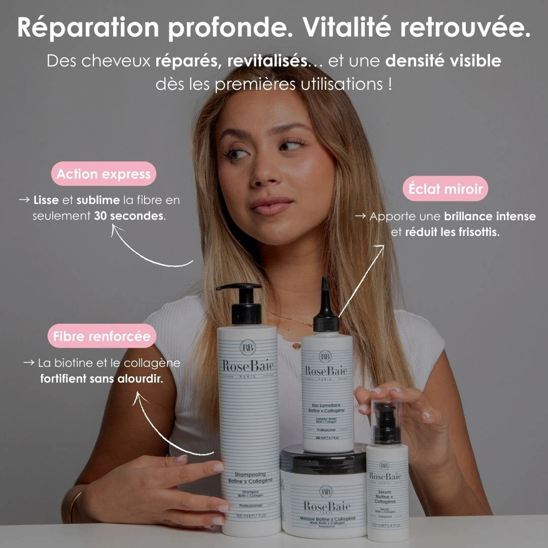 EAU LAMELLAIRE BIOTINE & COLLAGÈNE SOIN BRILLANCE & RÉPARATION EXPRESS