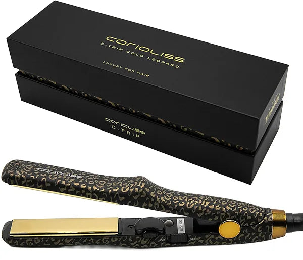 Ton Mini lisseur Léopard Gold en cadeau