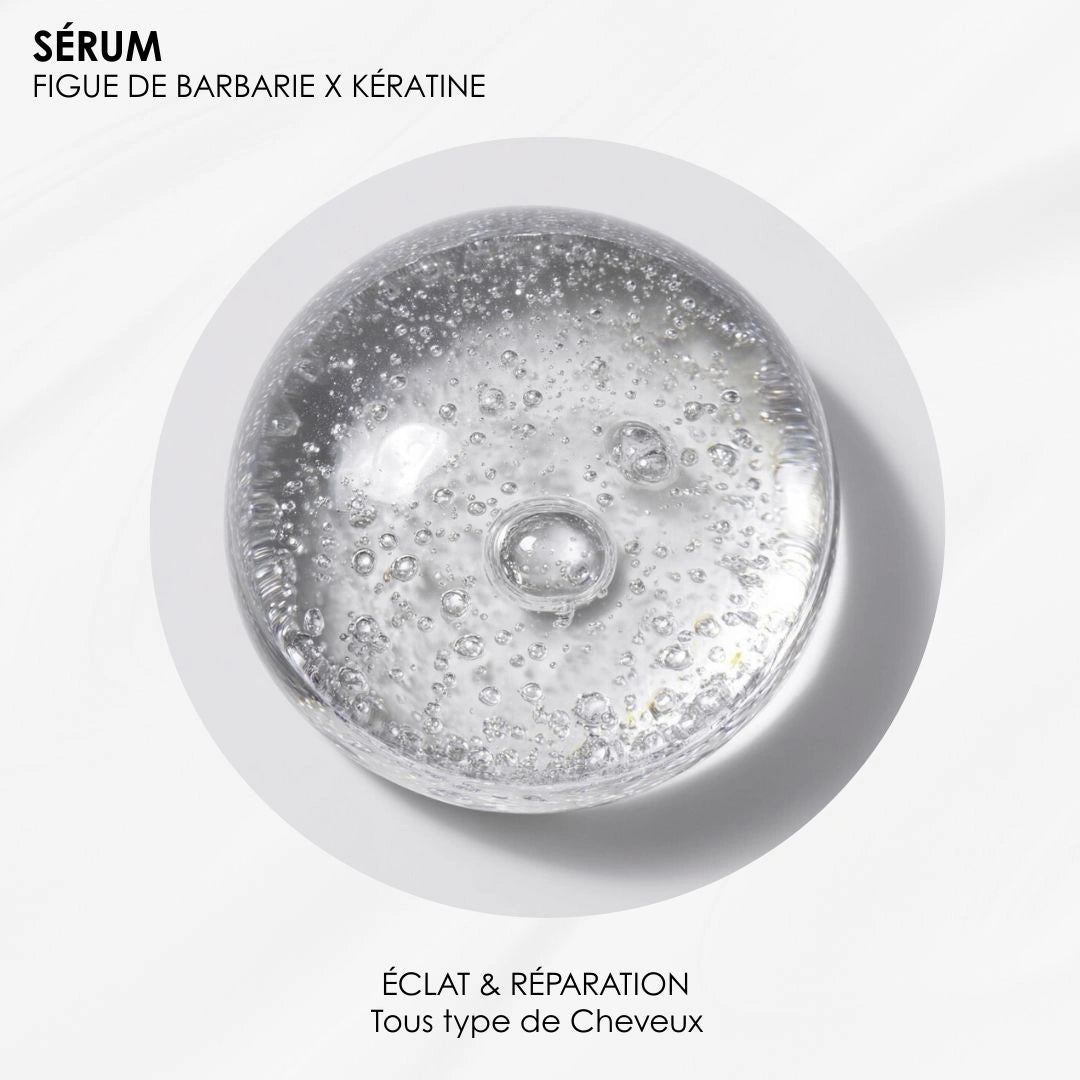 Sérum Figue de Barbarie & Kératine - Sébo-régulation & Hydratation