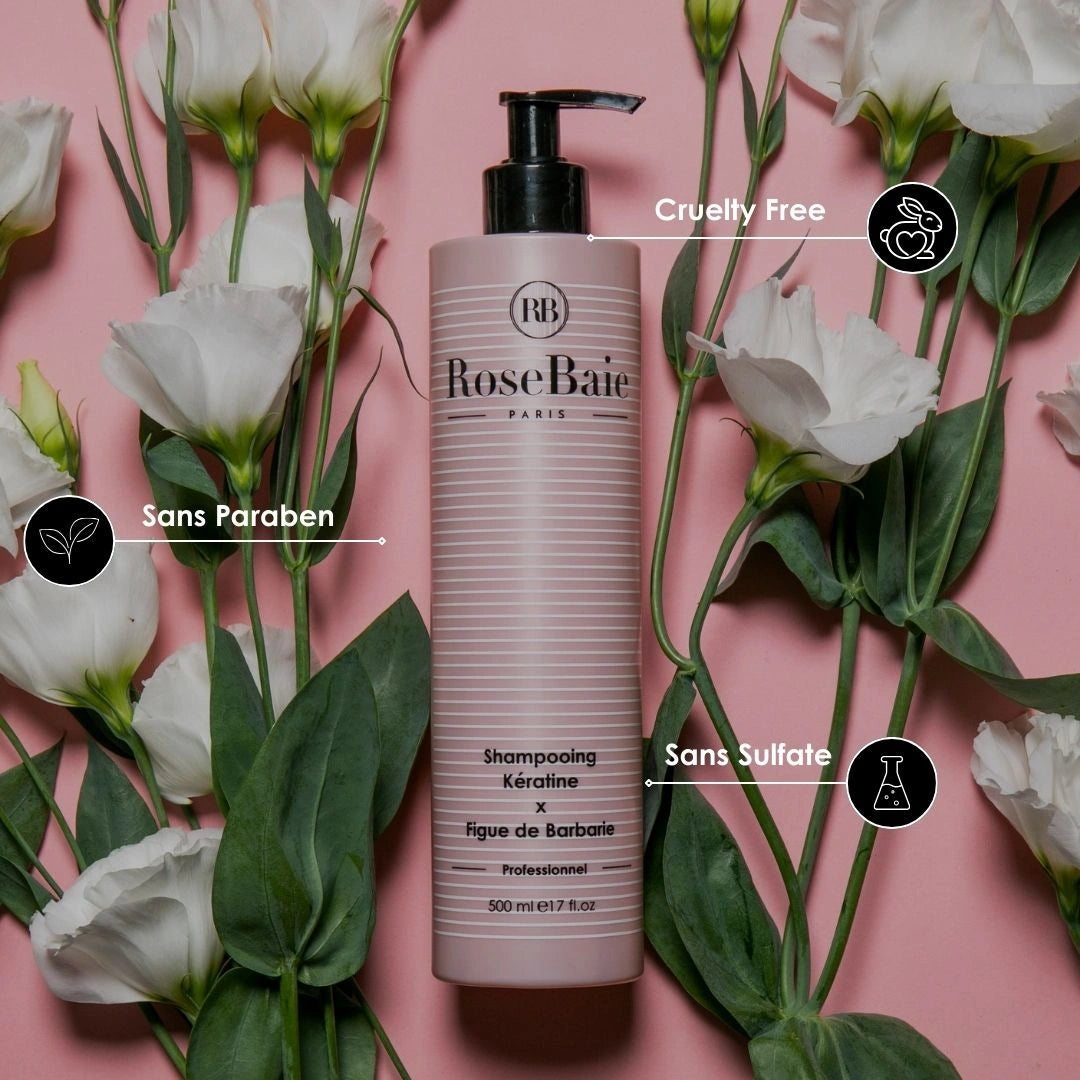 Shampoing Figue de Barbarie & Kératine - Sébo-régulation & Hydratation