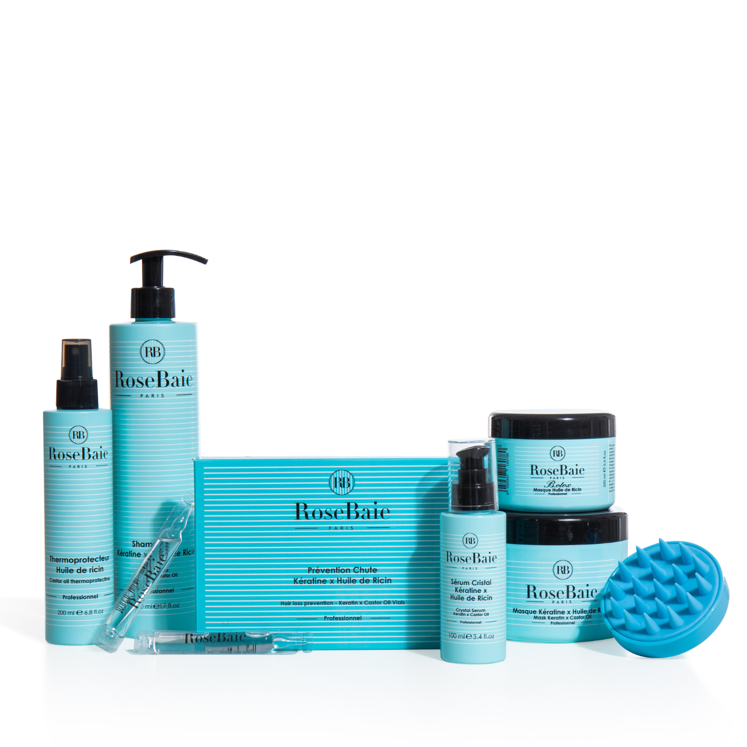 Routine Complète Ricin & Kératine - Pousse & Hydratation