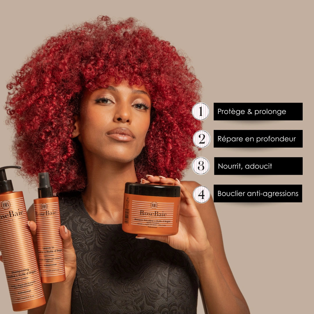 Routine Post-Coloration Argan – Protection & éclat de la couleur