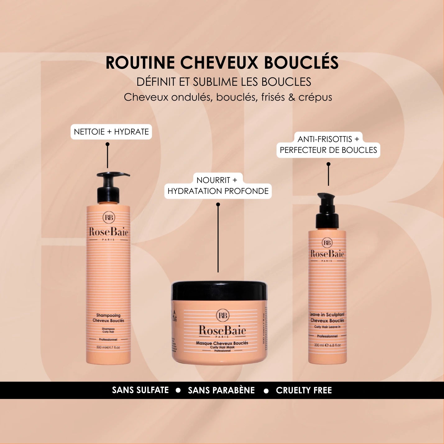 CURLY HAIR TRIO HYDRATION & DEFINITION