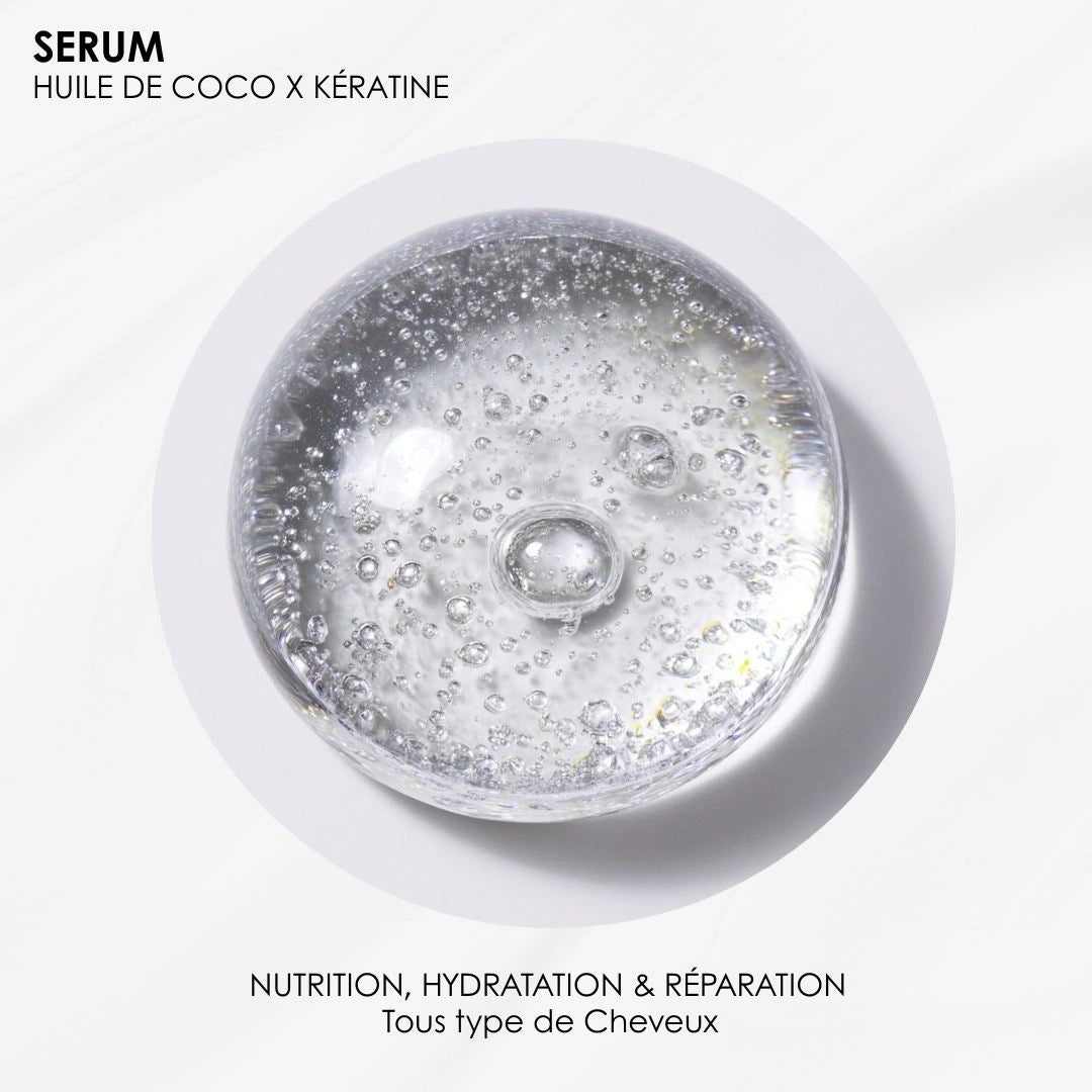 Sérum Coco & kératine - Nutrition & Hydratation