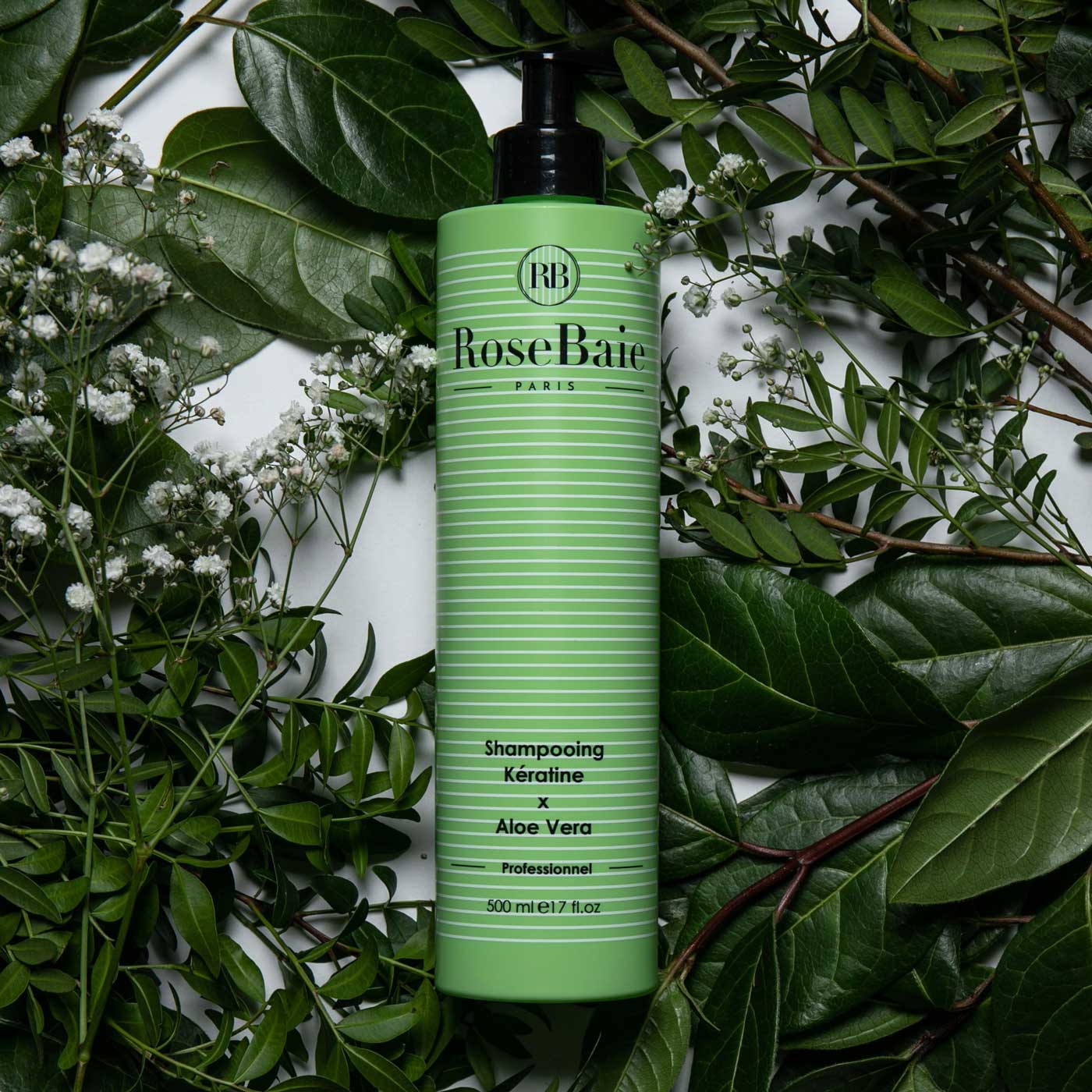 Keratin shampoo x aloe vera