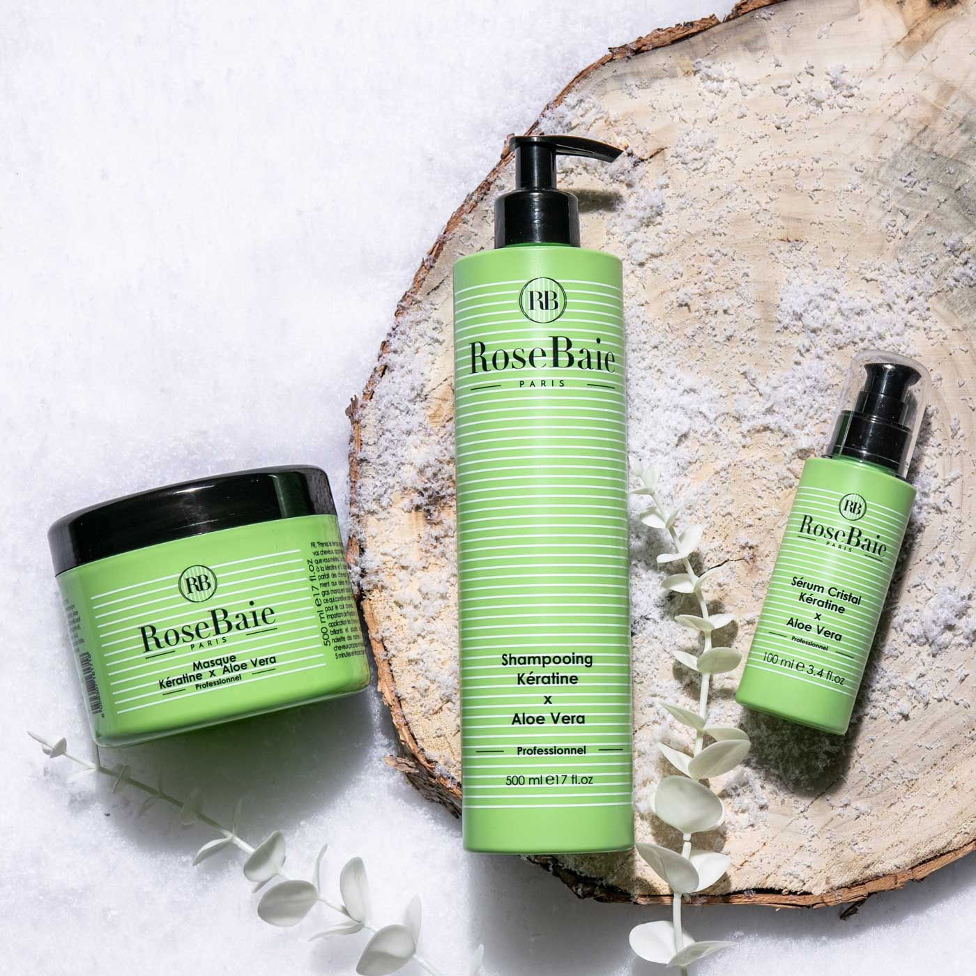 Keratin shampoo x aloe vera