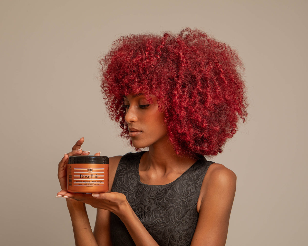 Colored hair: prolong color vibrancy with argan oil