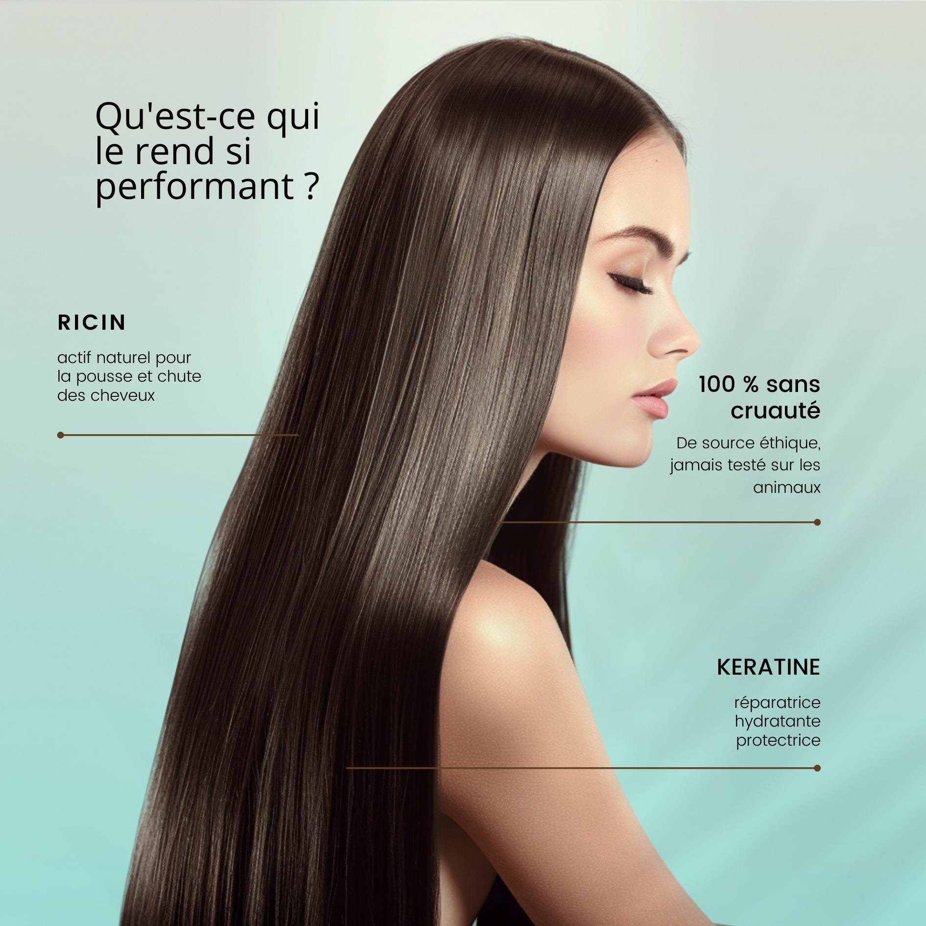 ANTI-HAIR LOSS CASTOR SINGLE-DOSES – STRENGTHENS, PURIFIES AND STIMULATES GROWTH