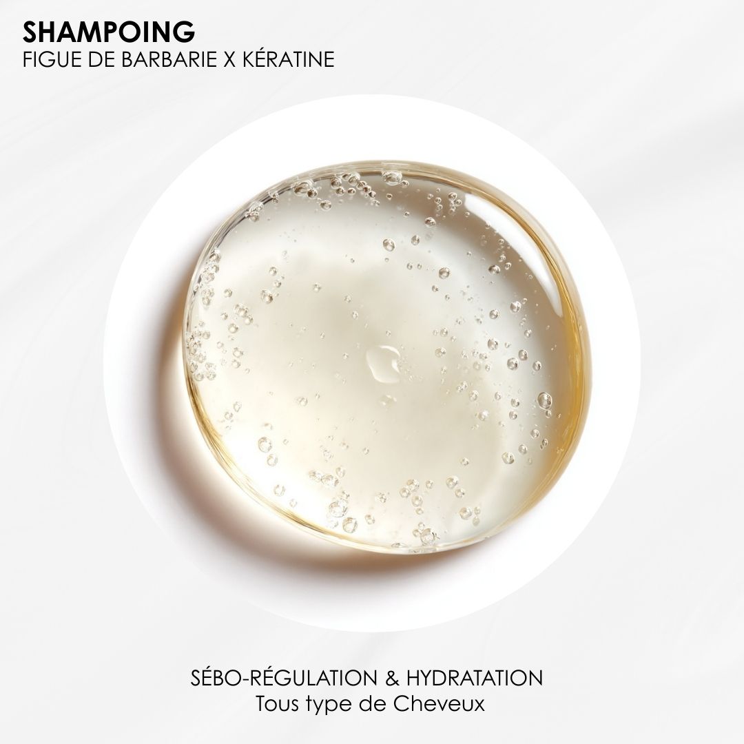 SHAMPOING FIGUE DE BARBARIE SEBO REGULATION, RÉPARATION & HYDRATATION