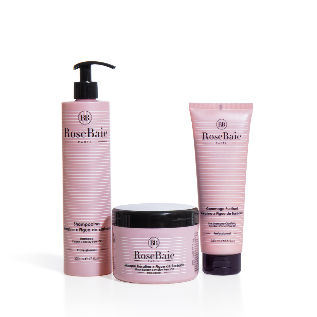 Routine Cuir Chevelu Purifié Figue de Barbarie & Kératine –  Sébo-régulation & Hydratation