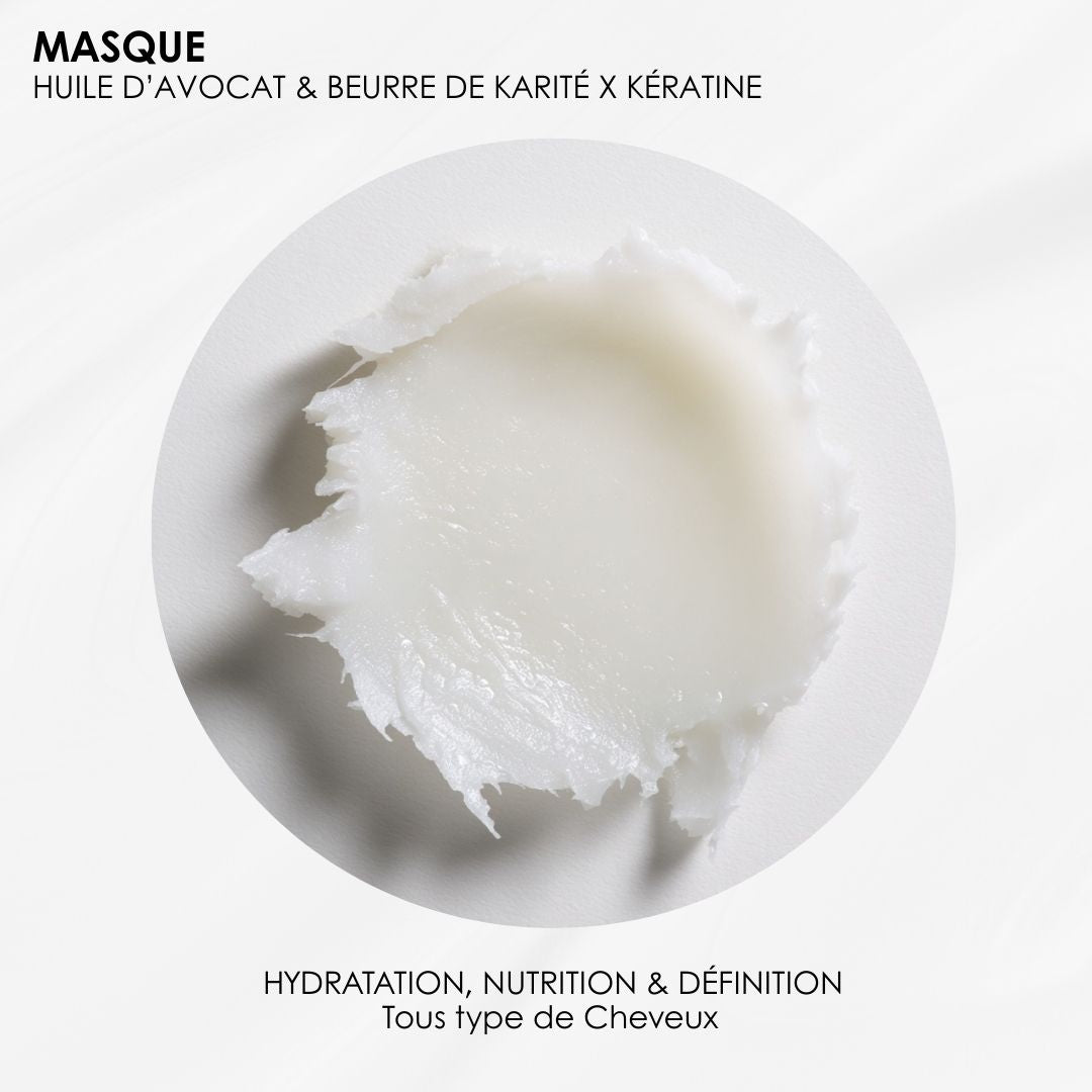 MASQUE CHEVEUX BOUCLÉS HYDRATATION & DÉFINITION