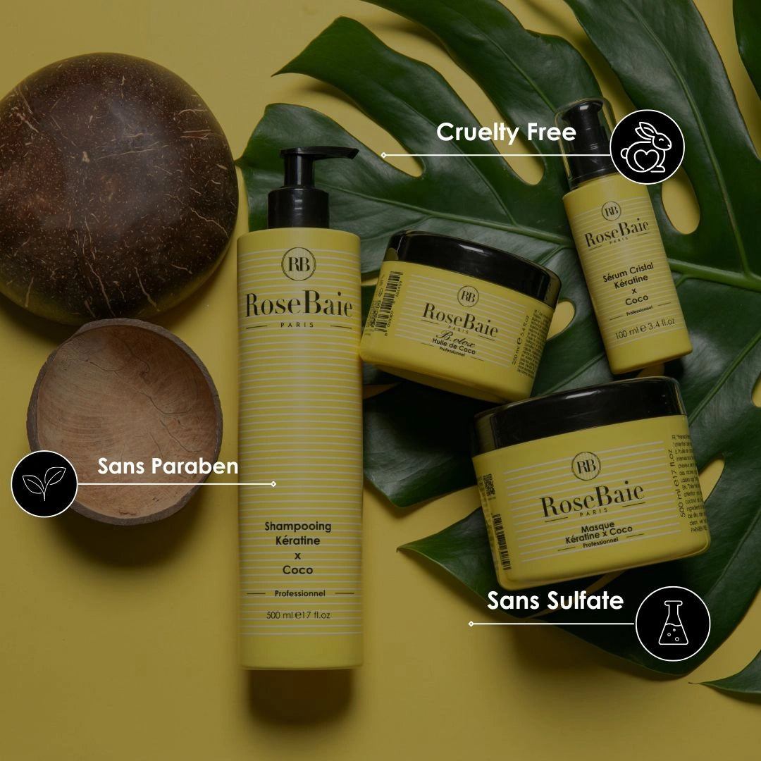Routine complète Coco & kératine - Nutrition & Hydratation
