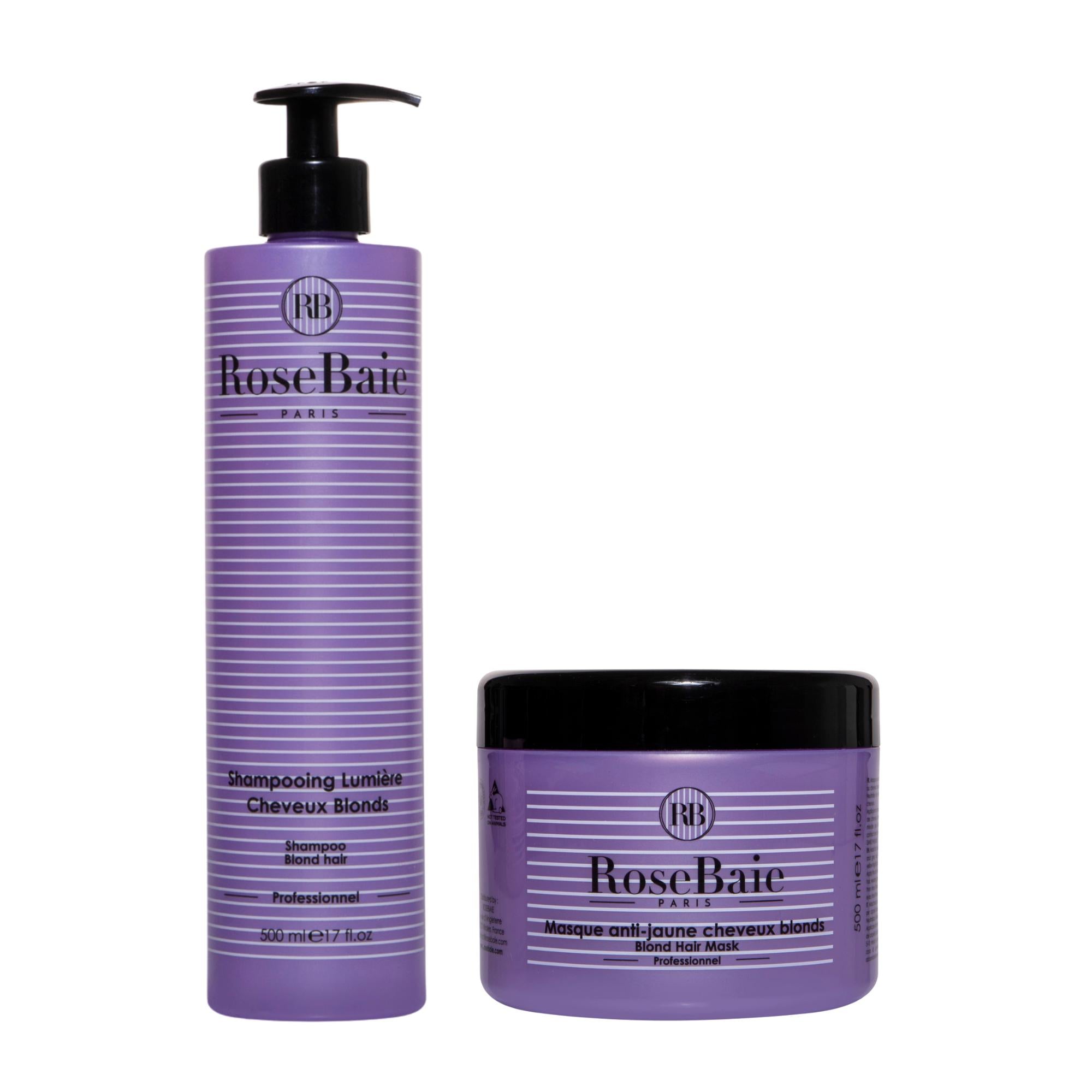 SHAMPOO &amp; SPECIAL BLONDE &amp; WHITE MASK DUO
