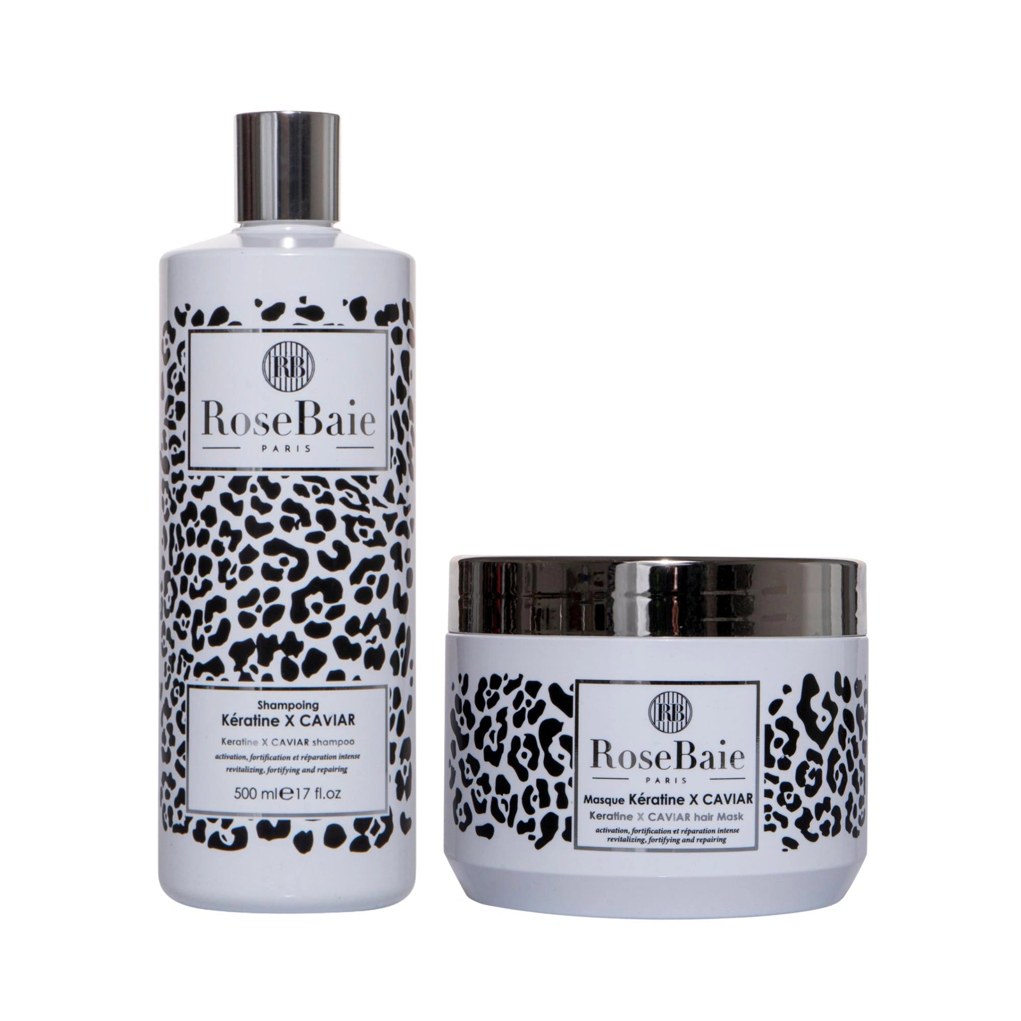 Routine Premium duo Caviar & Kératine - Anti-âge, réparation intense