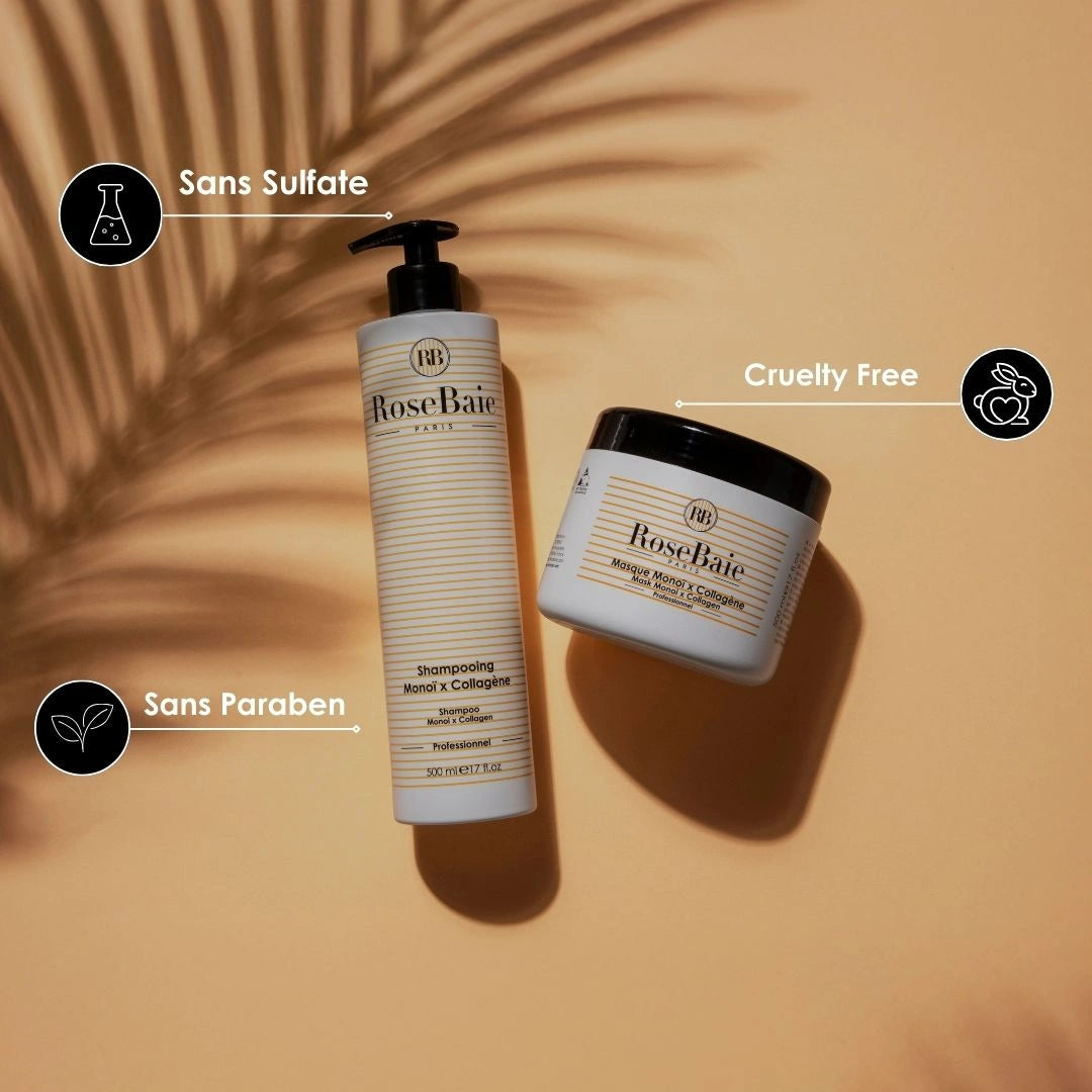 Routine duo Monoï & Collagène – Protection & Revitalisation