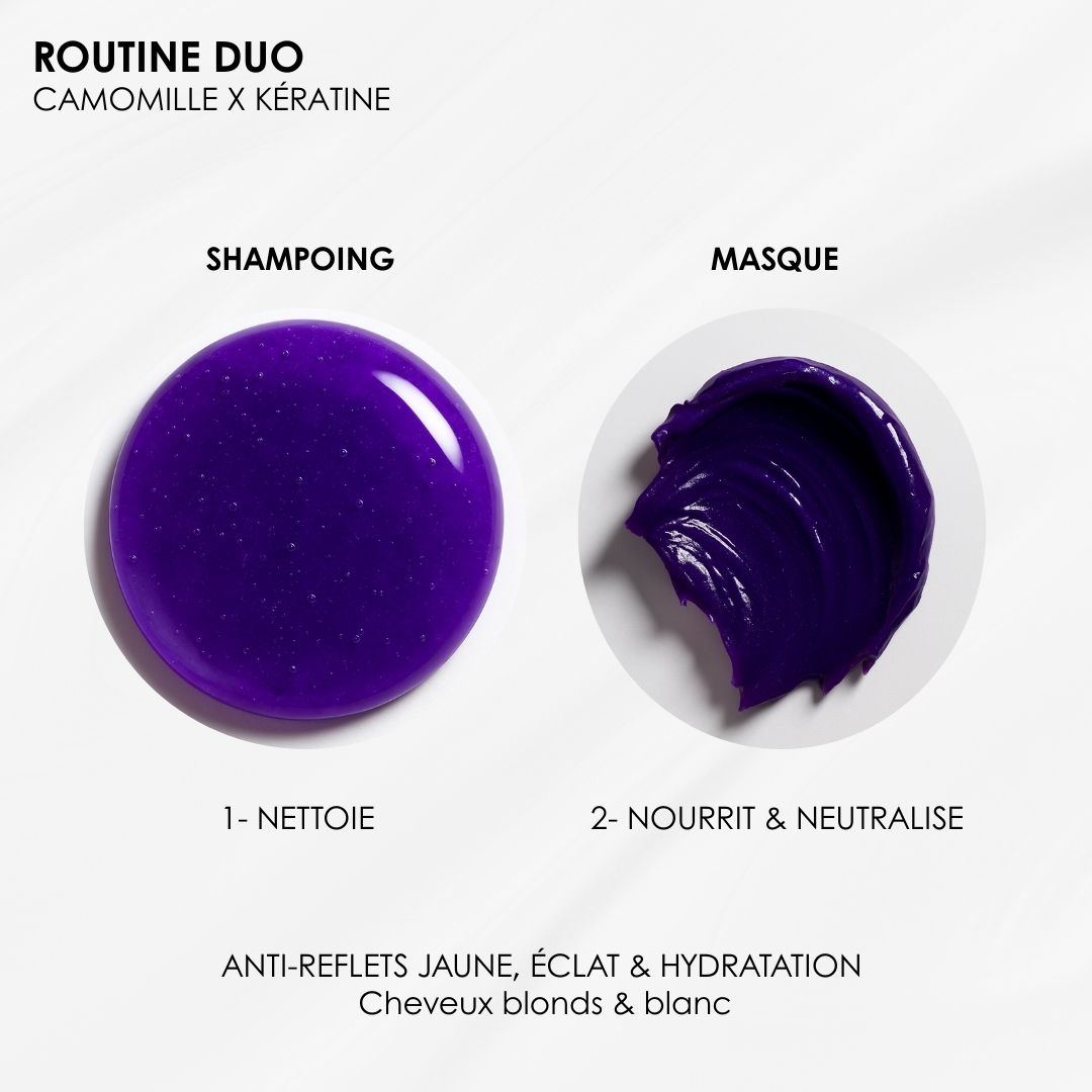 DUO SHAMPOING & MASQUE SPÉCIAL BLONDE & BLANC