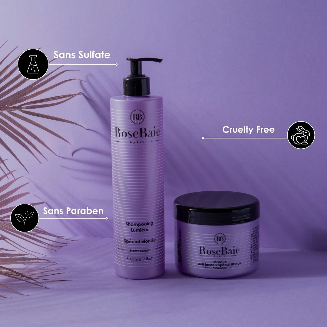 SHAMPOO &amp; SPECIAL BLONDE &amp; WHITE MASK DUO