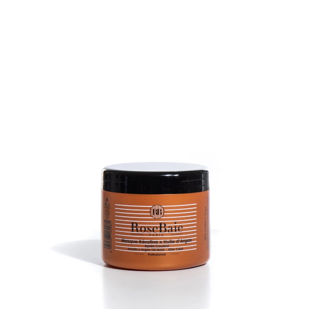 Masque Argan & Kératine  - Protection des cheveux colorés et méchés, antioxydant