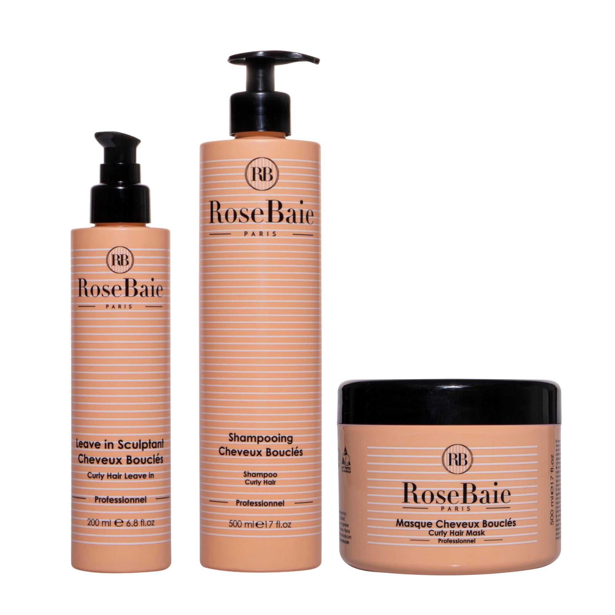 TRIO CHEVEUX BOUCLÉS HYDRATATION & DÉFINITION