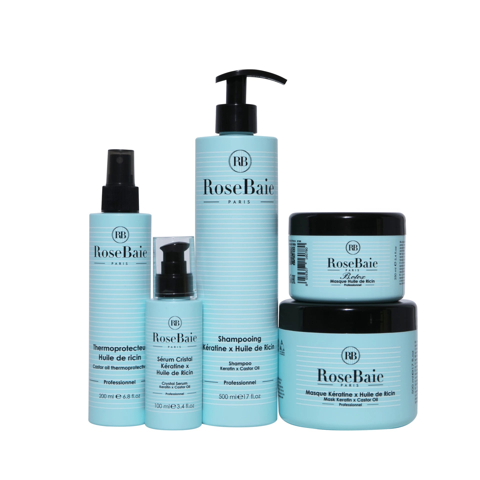 Routine Complète Ricin & Kératine – Pousse & Hydratation