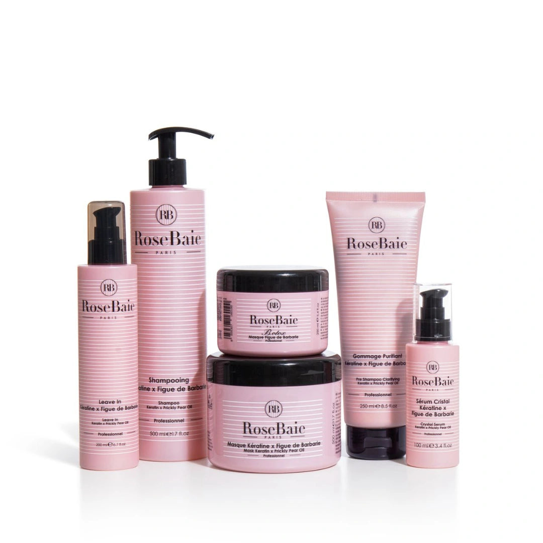 Routine complète Figue de Barbarie & Kératine - Sébo-régulation & Hydratation