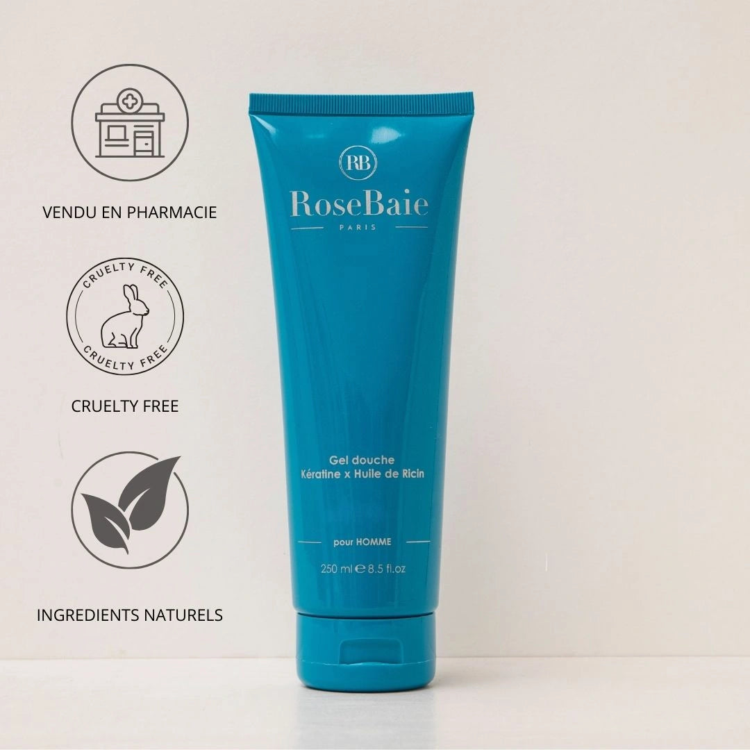 Routine duo pour homme Ricin & Kératine – Pousse & Hydratation