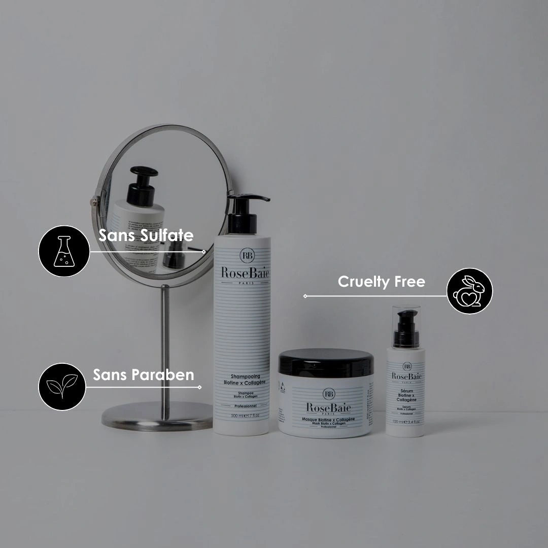 BIOTIN AND COLLAGEN TRIO REPAIR, GROWTH &amp; RECONSTRUCTION