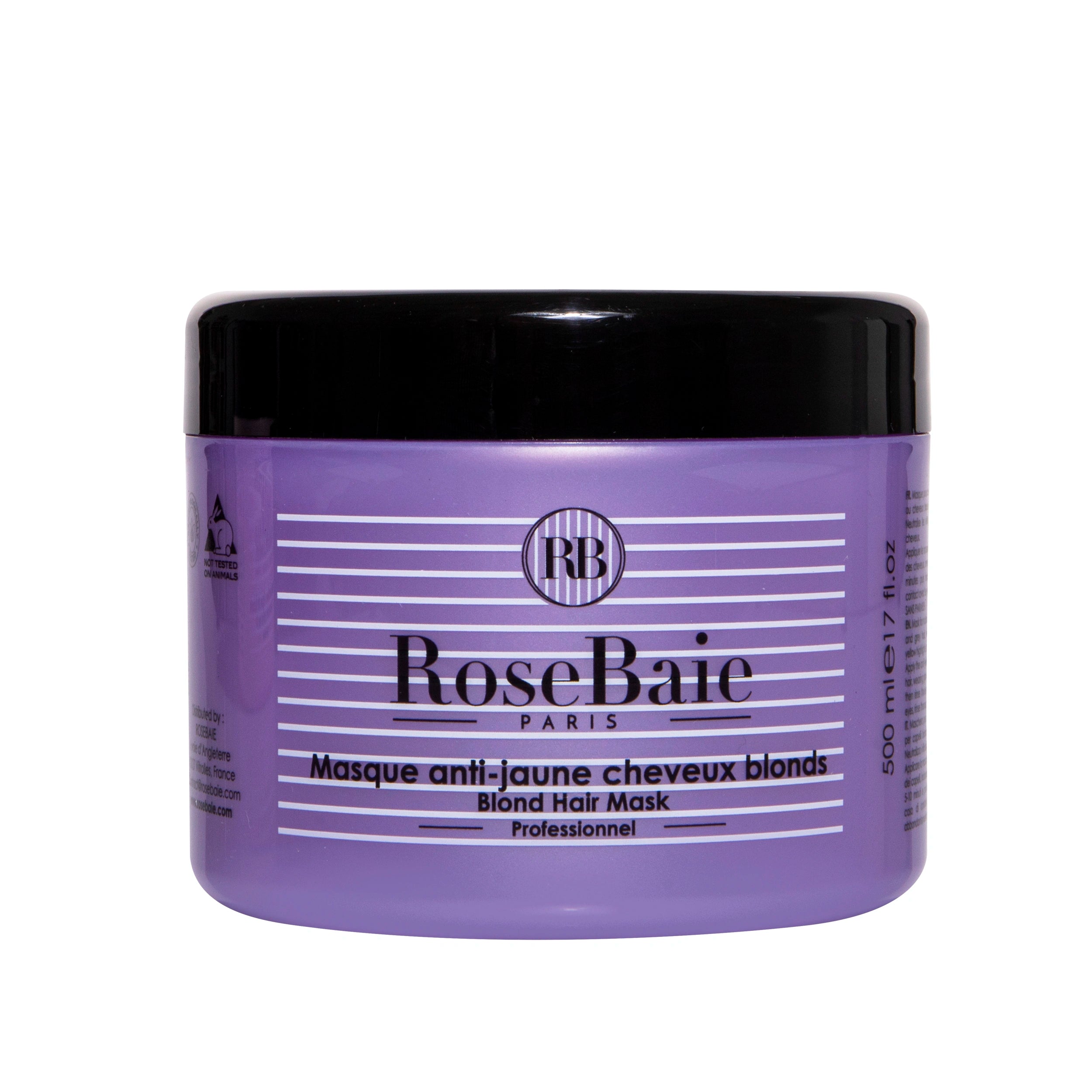 Masque Violet  - Anti-reflets pour cheveux blond & blanc