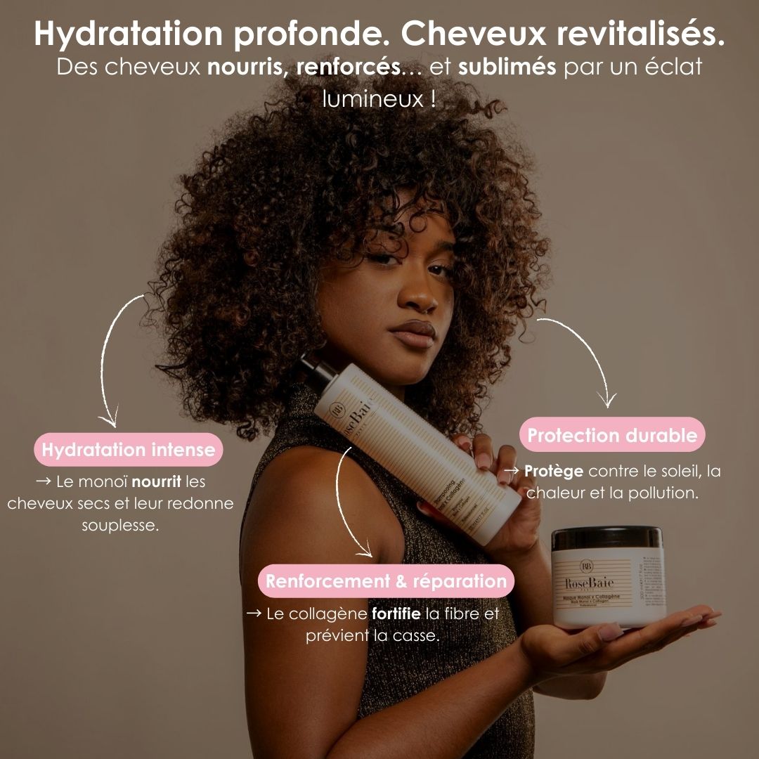 SHAMPOING MONOÏ COLLAGENE PROTECTION & REVITALISANT