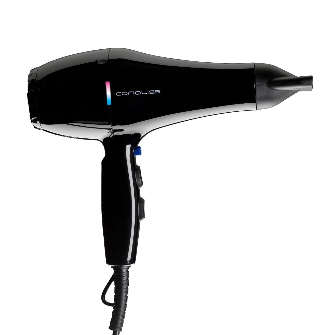 Sèche-Cheveux Flow Power – Corioliss Gloss Black 2200W