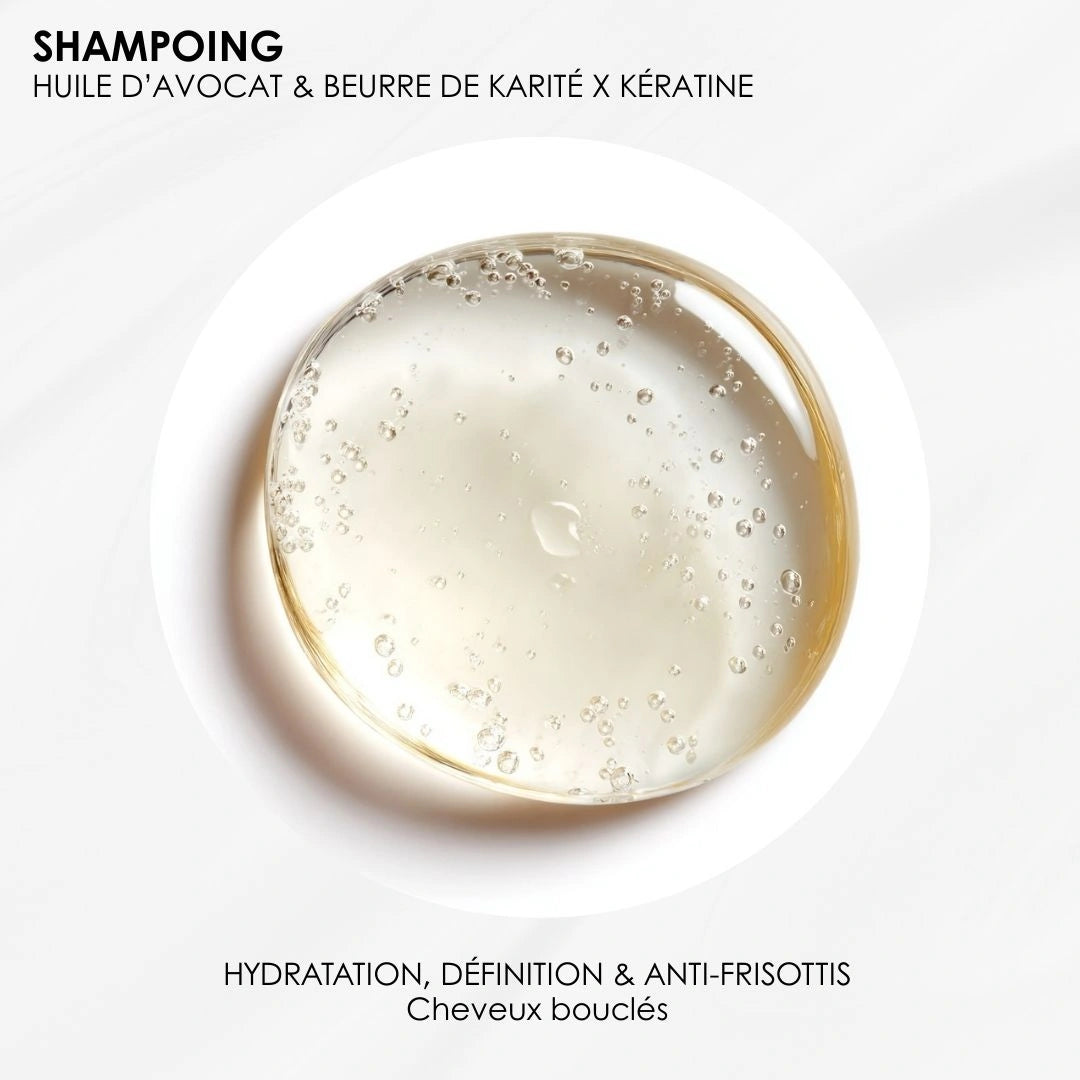 Shampoing spécial cheveux Bouclés - Hydratation & Définition