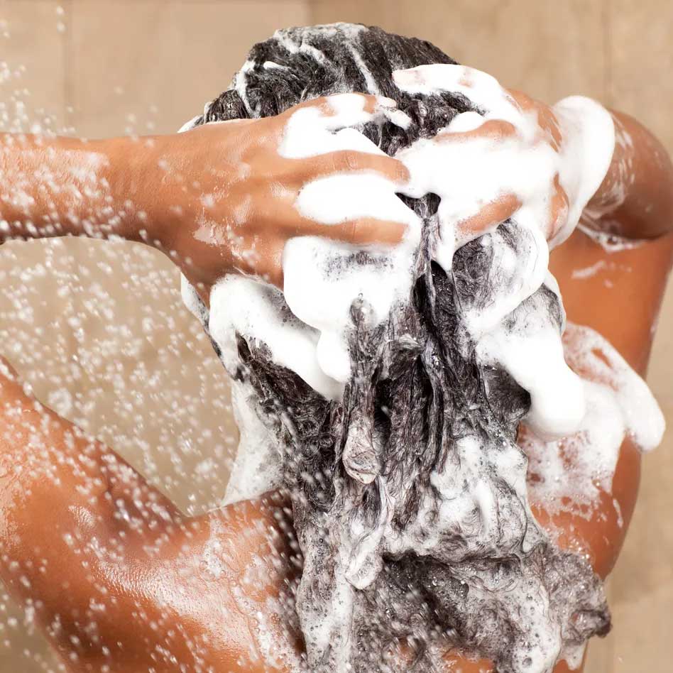 Keratin shampoo x castor oil
